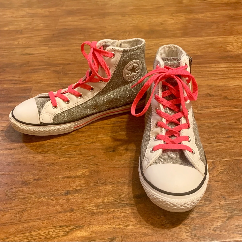 Converse high top sneakers!